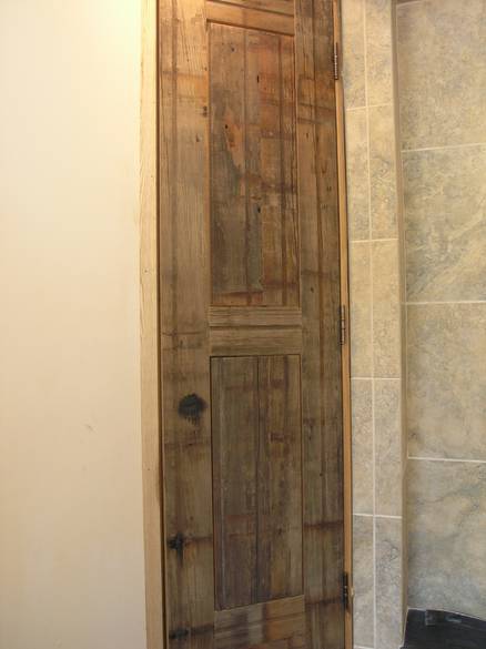 Cypress Picklewood Doors / Doors constructed from Cypress Picklewood lumber